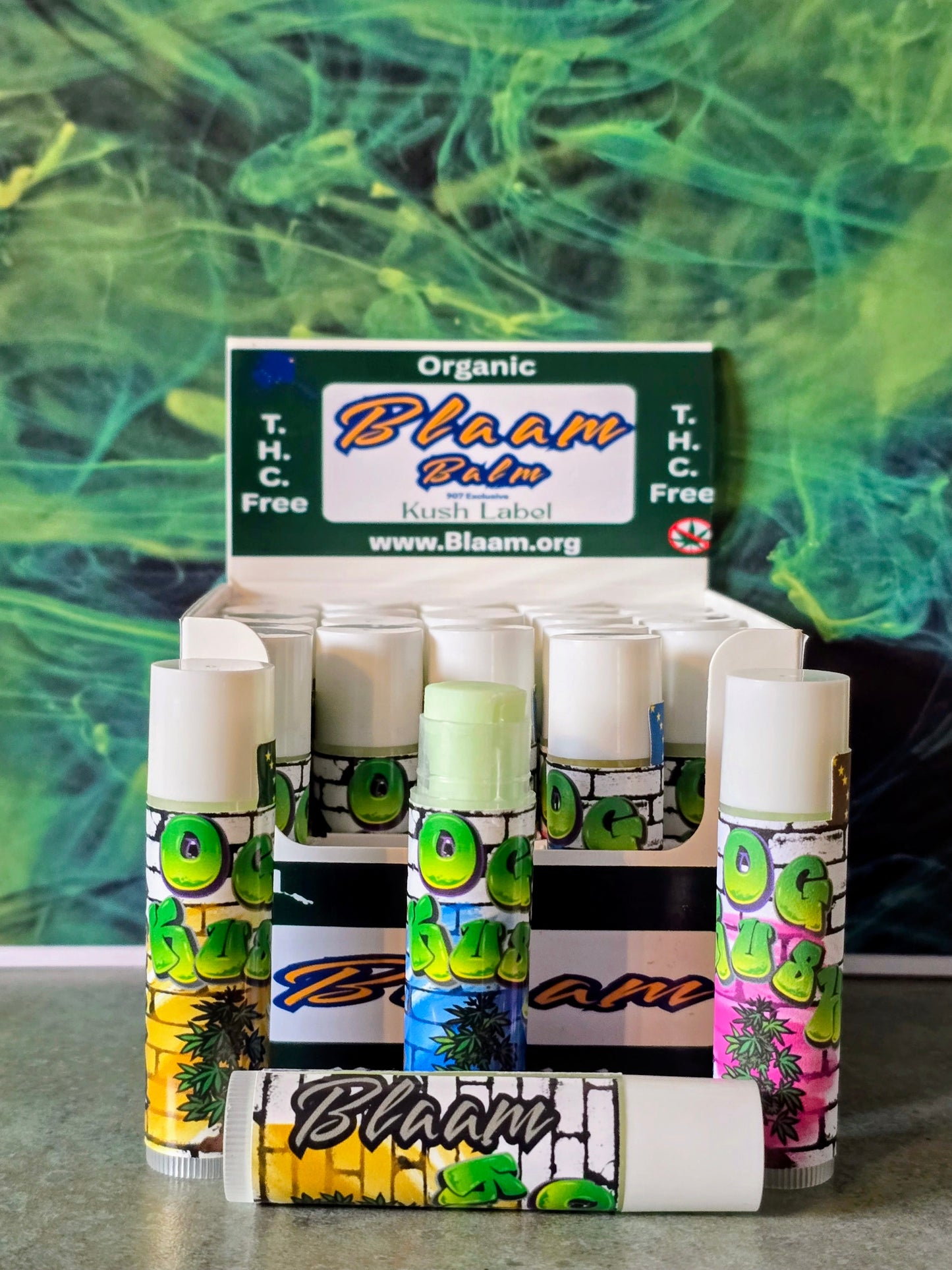 Thc free Organic Og. Kush Blaam balm Lip balm