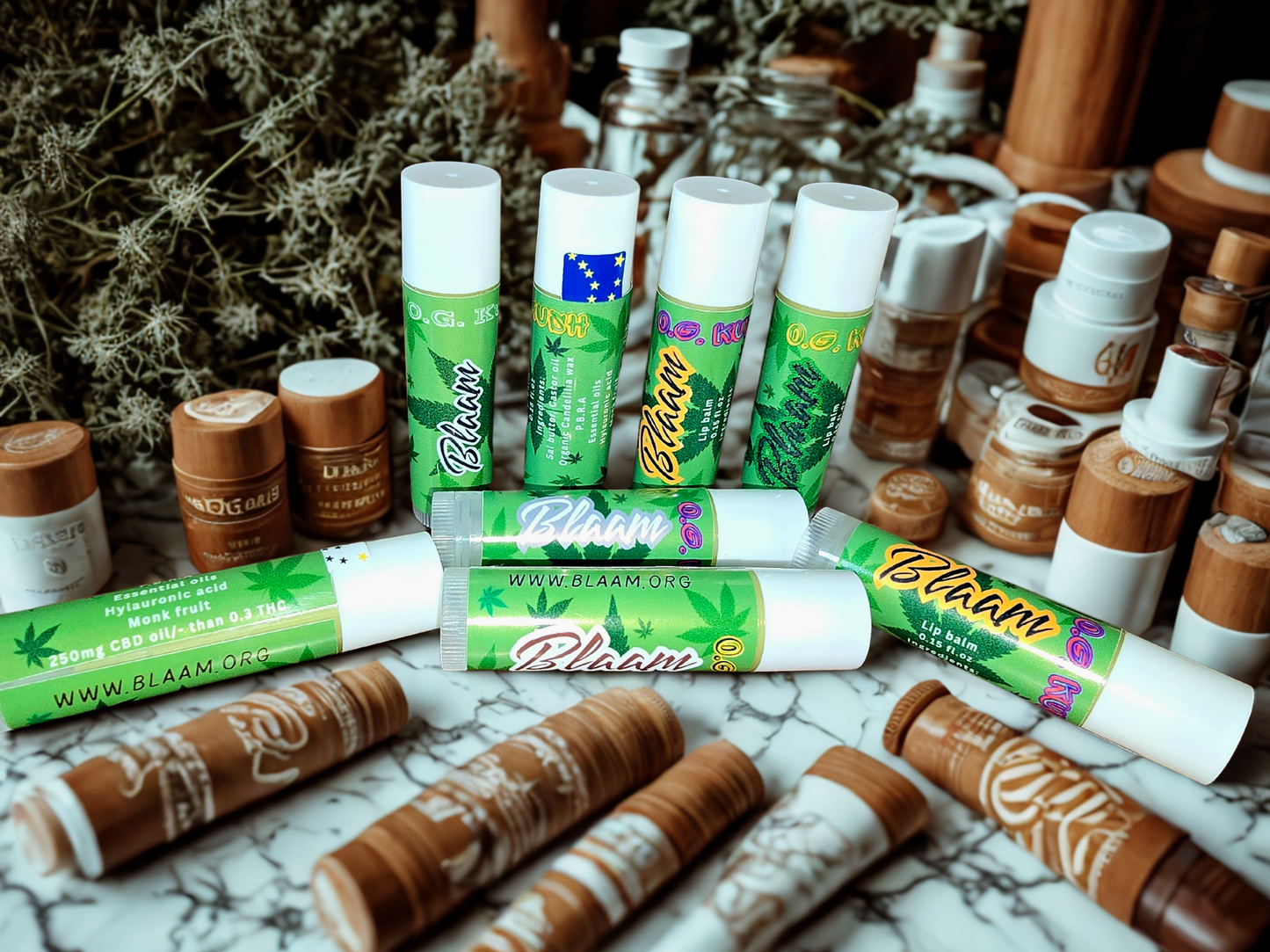 Thc free Organic Og. Kush Blaam balm Lip balm