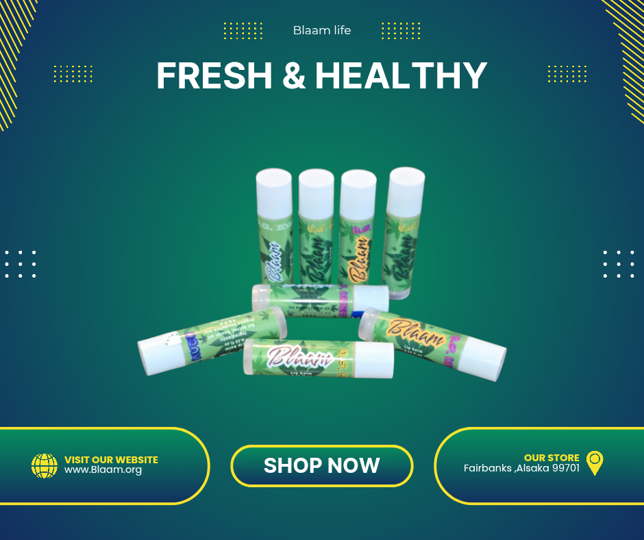 Thc free Organic Og. Kush Blaam balm Lip balm